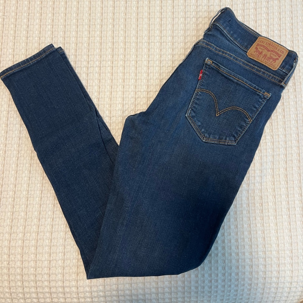 Levi's Blue Skinny Jeans Classic Style
